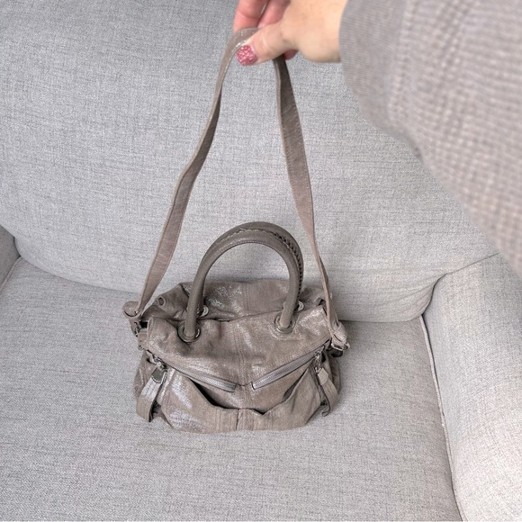 B. Makowsky Glittery Leather satchel - Picture 15 of 15